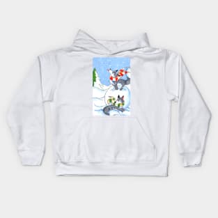 A Break for Snowflakes Kids Hoodie